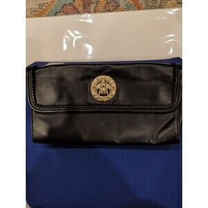 VTG "Miss Bouvier"Black Leather Clutch #0350/1000#JackieKennenedyO-Abigal Riggs